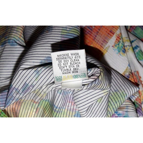 Bugatchi Uomo Classic Fit Men’s Long Button Sleeve Dress Textured Shirt Size XL - Picture 9 of 11